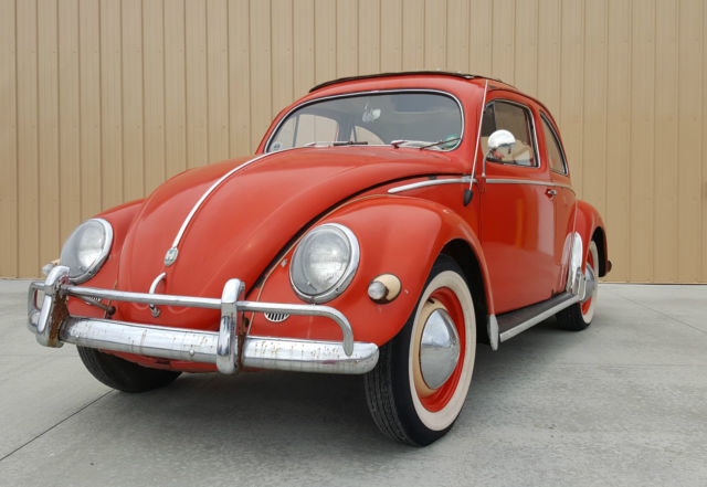 1955 VW BEETLE RAGTOP!!! 2DR 1955 Volkswagen Beetle - Classic 1200