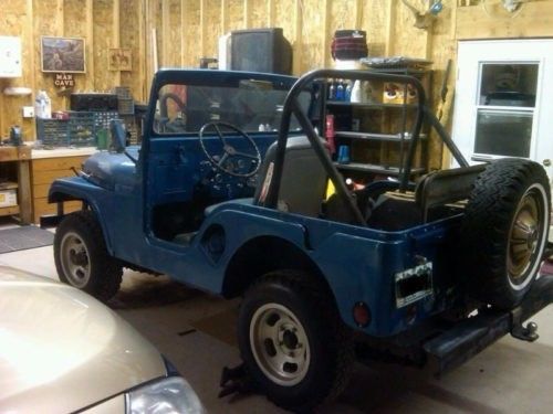 1955 Willy's Jeep Model M38A1. VERY LOW MILES. EXCELLENT, LIKE NEW CONDITION 1955 Willys M38A1 Blue