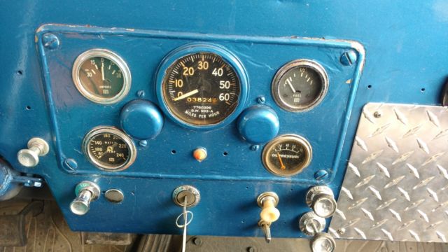 1955 Willys M38A1 Blue - photo 11