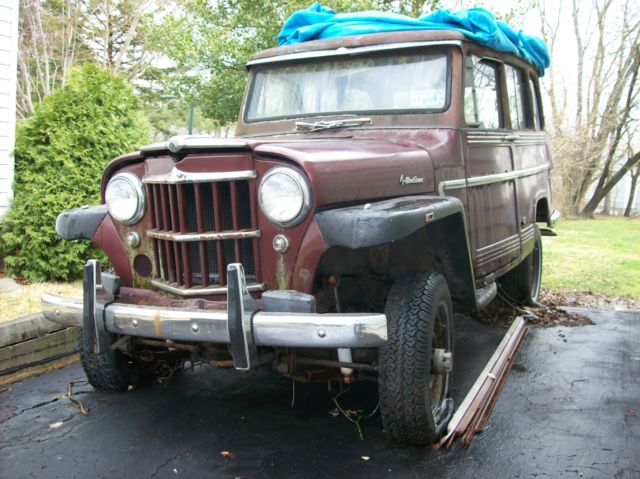 1955 WILLYS 289cu.in.FORD,power steering and brakes,66K miles 1955 Willys wagon