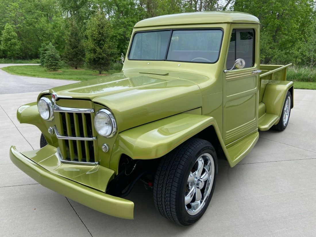 1955 Willys Jeep Custom Pickup Complete Restoration Clean Title Clean Truck! 1955 Willys Custom Custom