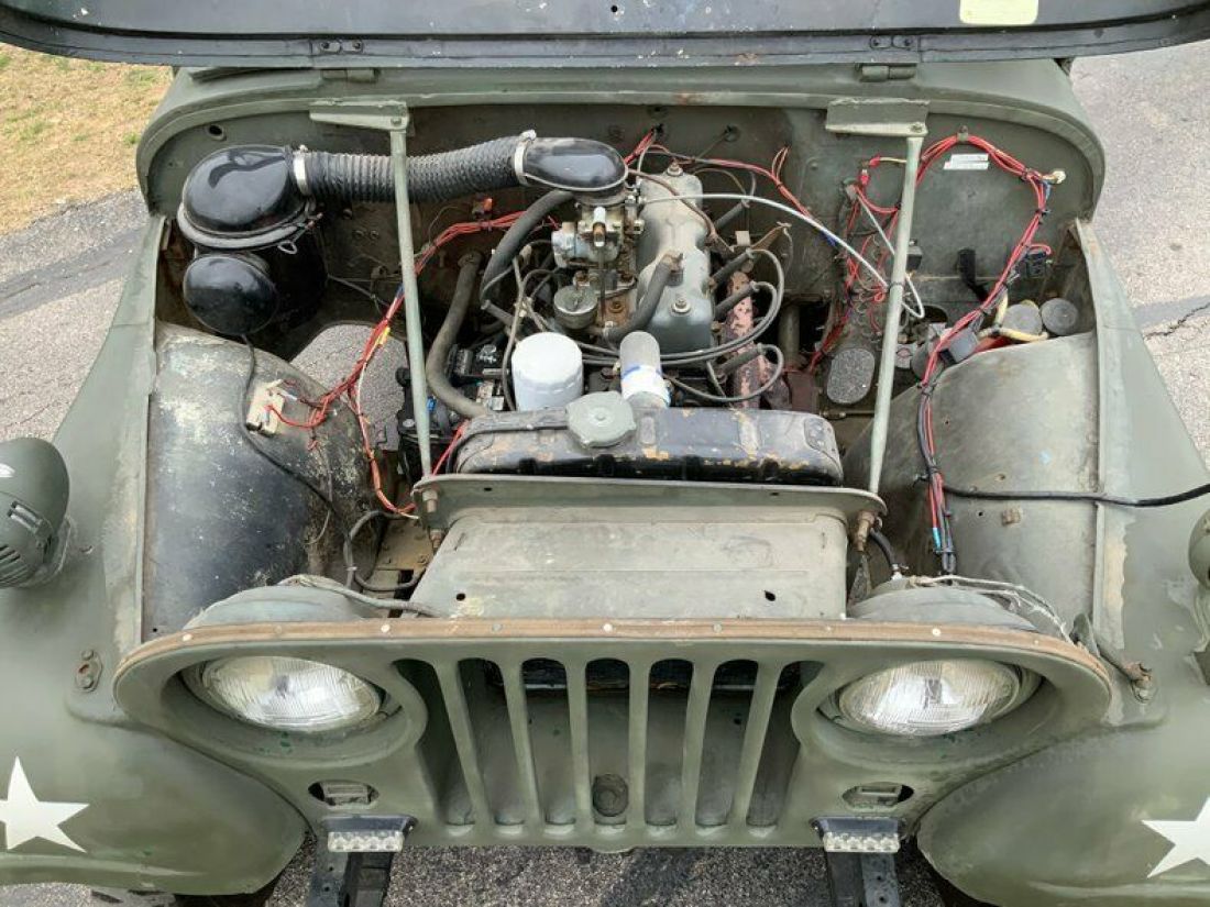 1955 Willys Jeep M38A1 Military Police Jeep with 50 cal - photo 5