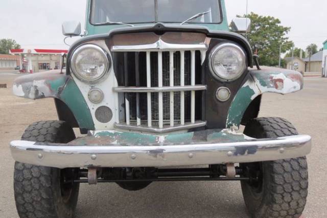 1955 Willys Jeepster Wagoneer 0 Miles Green Wagon I6 3.3L Manual 1955 Willys Wagoneer