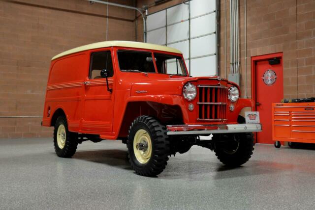1955 WILLYS KAISER SEDAN DELIVERY WAGON 4x4 *Concourse Rotisserie Restoration! 1955 Willys Sedan Delivery Wagon 4x4 --
