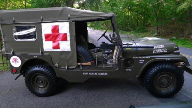1955 Willys M170 Ambulance jeep - photo 13