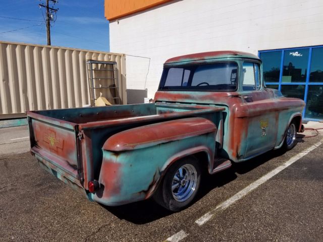 1956 1/2 Ton short 3100 Chevrolet Chevy Pickup Truck Classic Patina Hot Rat Rod 1956 Chevrolet Other Pickups 1/2 TON STEPSIDE 3100