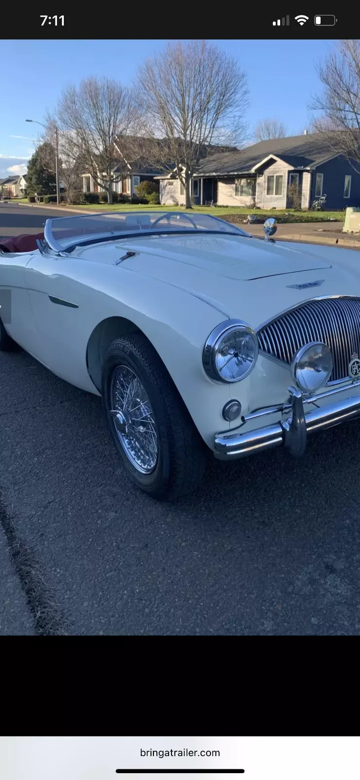 1956 Austin Healey 100/4 BN2