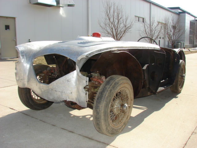 1956 Austin Healey 100 BN2 Project Car -Original & Solid- Louvered Hood, Air Box 1956 Austin Healey Other