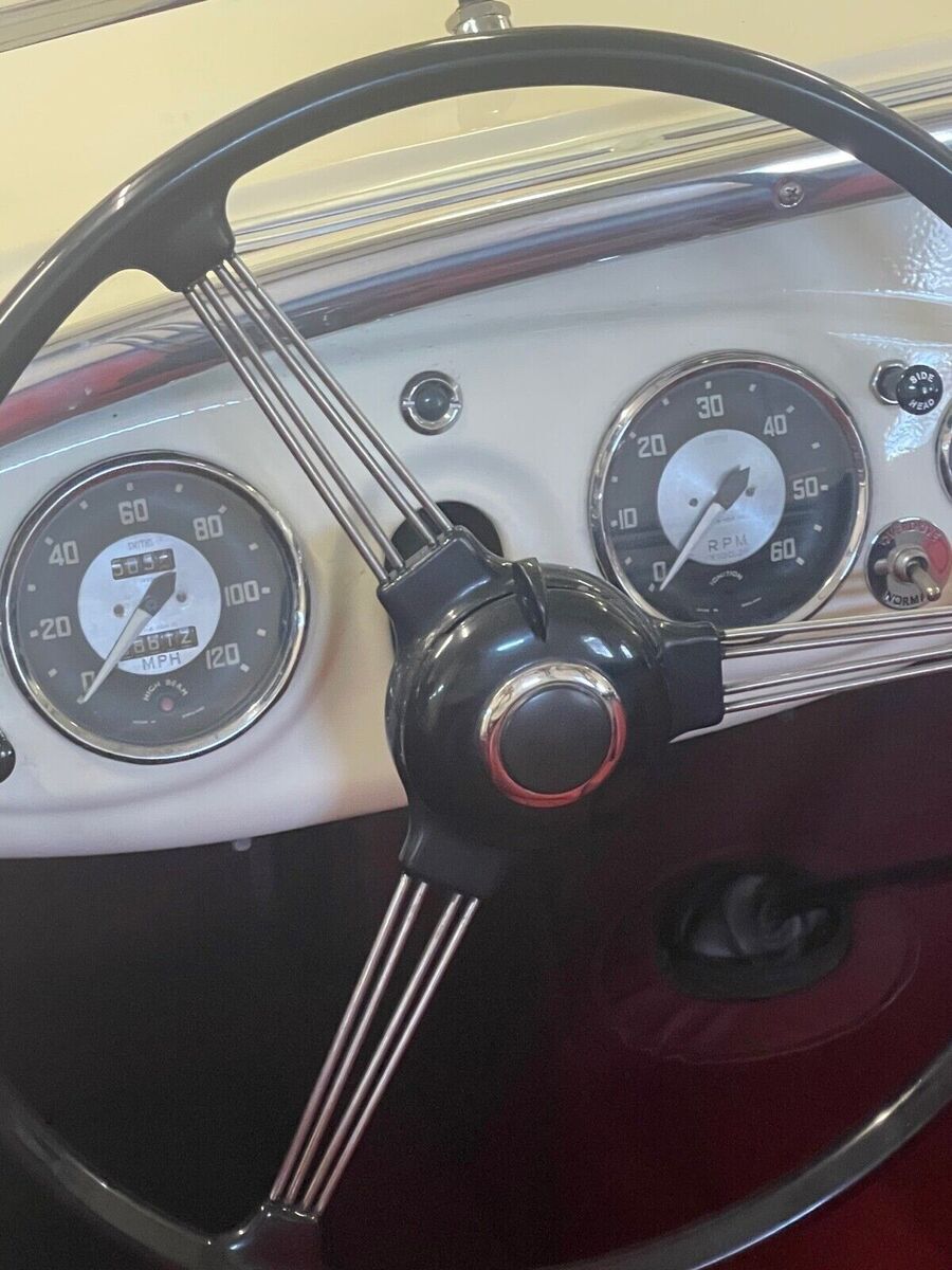 1956 Austin-Healey 100 red - photo 10