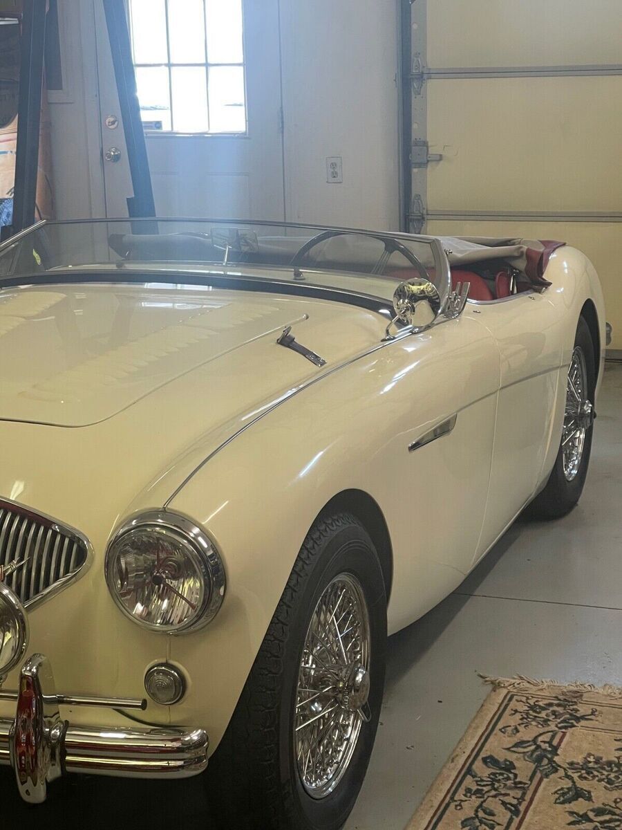 1956 Austin-Healey 100 red - photo 6