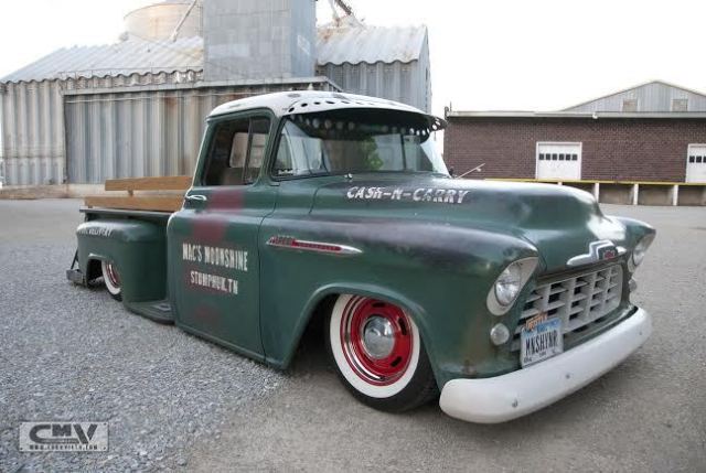 1956 bagged chevy 3200 patina hot rod rat rod 1955 55 56 slammed ridetech low 1956 Chevrolet Other Pickups