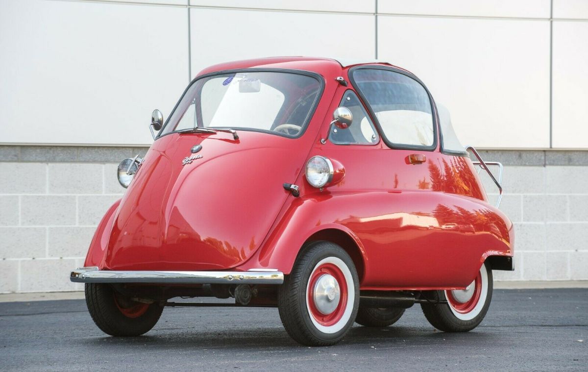1956 BMW Isetta 300 “Bubble Window” Convertible, 1 of only 65 Produced 1956 BMW Isetta 300 Bubble Window Convertible