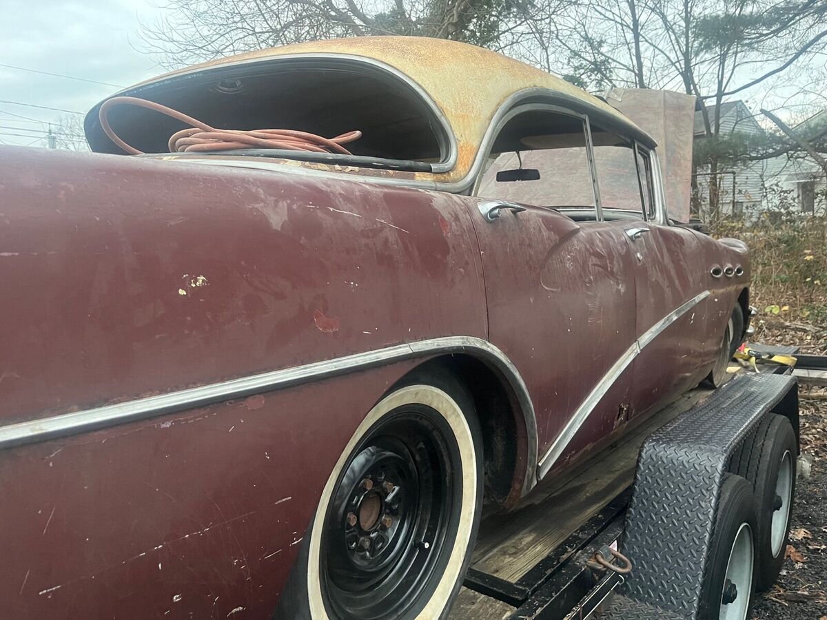 1956 Buick Special Special 4 door hardtop parts car Make offer - photo 7