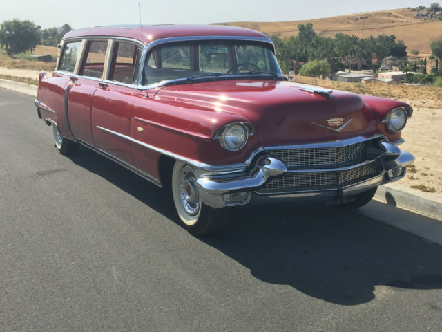 1956 Cadillac Broadmoor Skyview Station Wagon, One of Two, Custom built Wagon 1956 Cadillac 12 passenger Wagon built for the Hotel