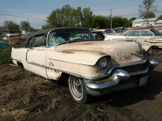 1956 Cadillac Coupe Deville with FACTORY AC! MAKE OFFER! 1956 Cadillac DeVille
