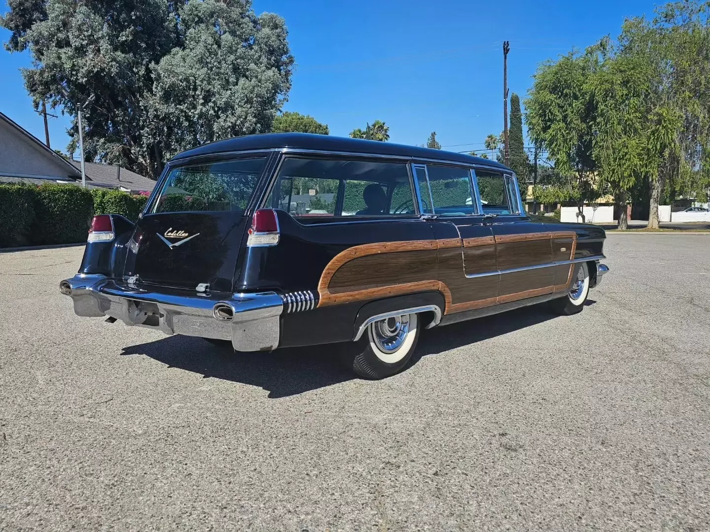 1956 Cadillac DeVille Wagon Blue woody 1956 Cadillac DeVille woody