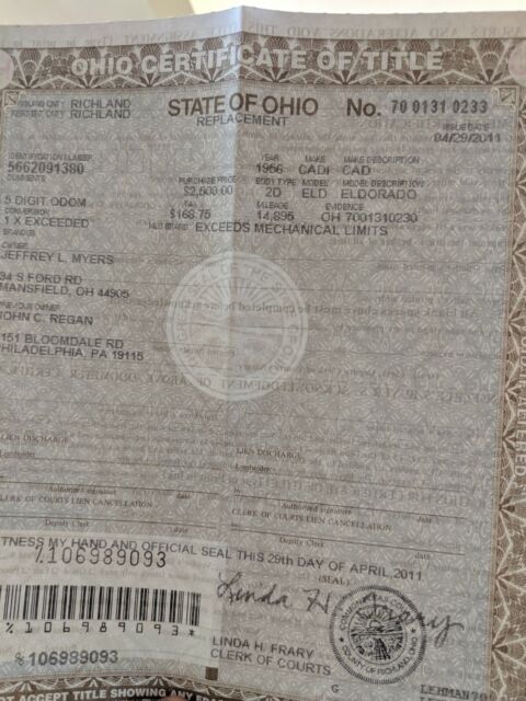 1956 Cadillac Eldorado - photo 6