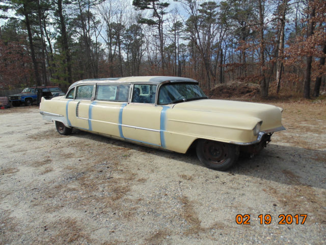 1956 Cadillac Fleetwood 60 special, stretch limousine project, wedding car 1956 Cadillac Fleetwood Limousine