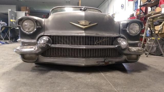 1956 Cadillac Sedan Deville Airride Bagged LS Swap Accuair Hardtop Custom Rod 1956 Cadillac DeVille Sedan Deville