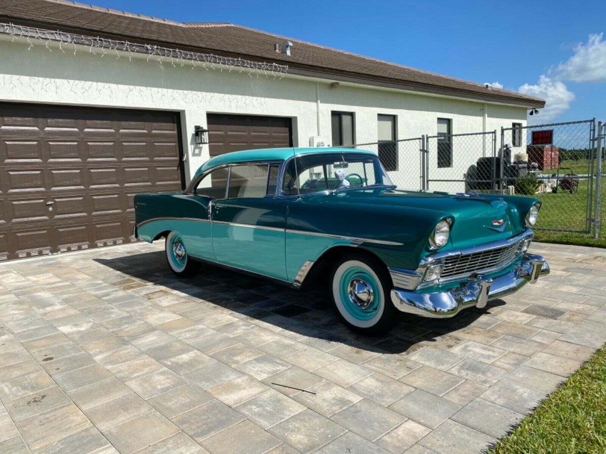 1956 chevrolet 2 door hardtop no post 1956 Chevrolet Bel Air/150/210