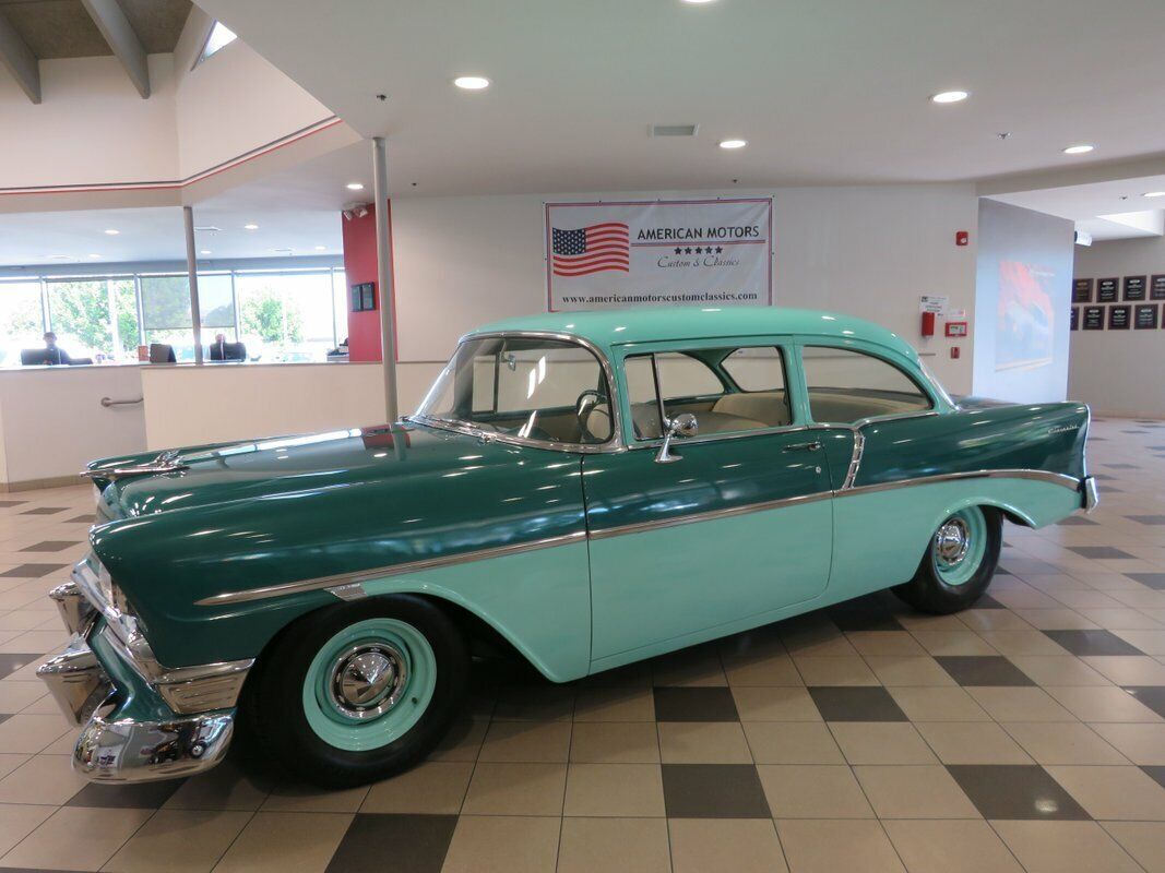 1956 Chevrolet 210 2 Door Built 283 270HP Dual Quads Highly Original Interior 1956 Chevrolet Bel Air/150/210