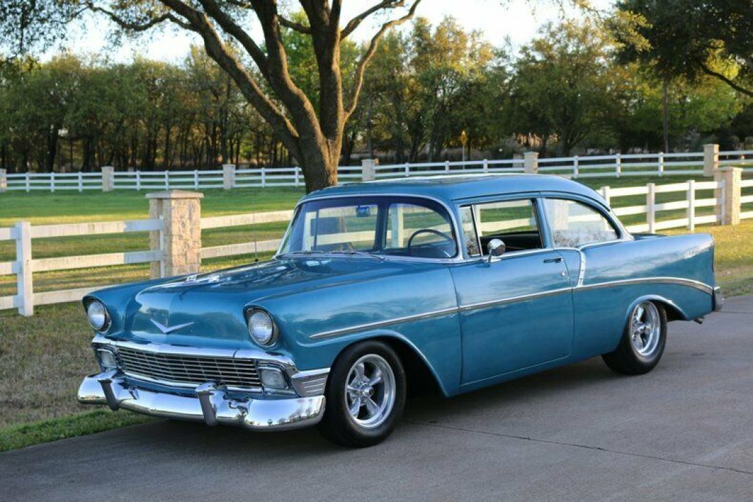 1956 Chevrolet Bel Air/150/210 vinyl bench seat
