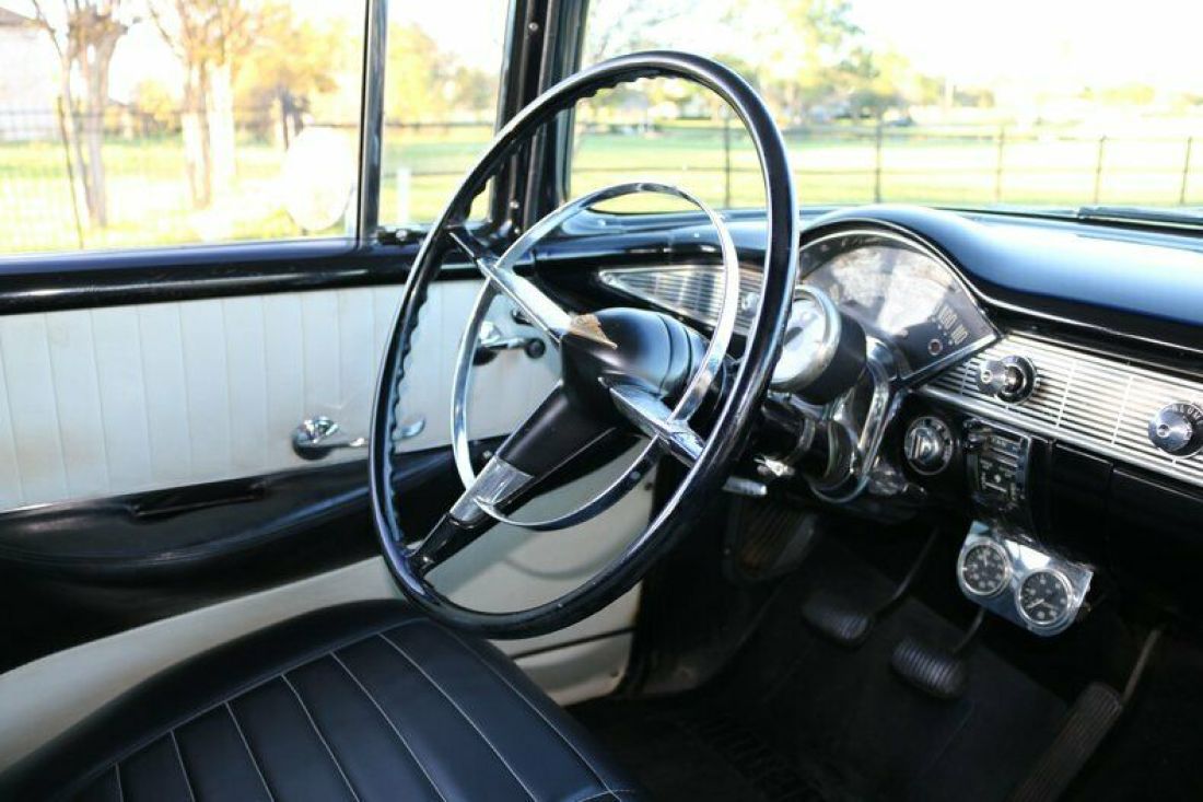 1956 Chevrolet Bel Air/150/210 vinyl bench seat - photo 12