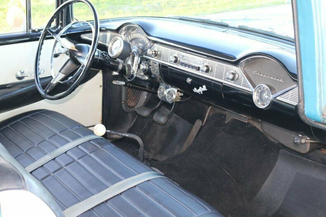 1956 Chevrolet Bel Air/150/210 vinyl bench seat - photo 2