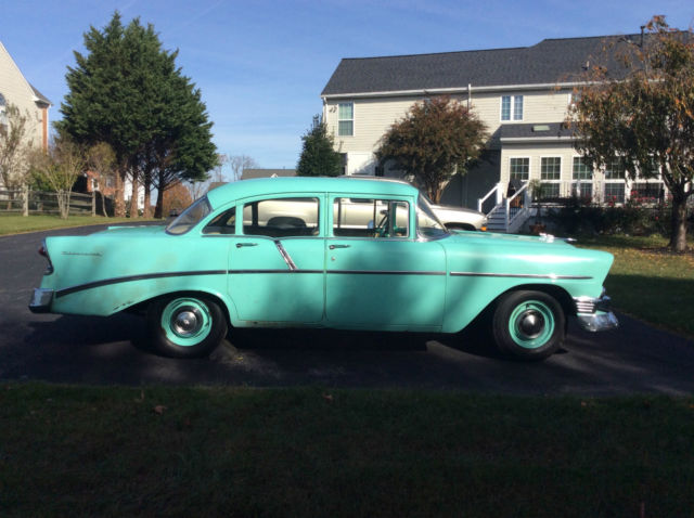 1956 Chevrolet 210 4 door Sedan 1956 Chevrolet Bel Air/150/210 Cloth