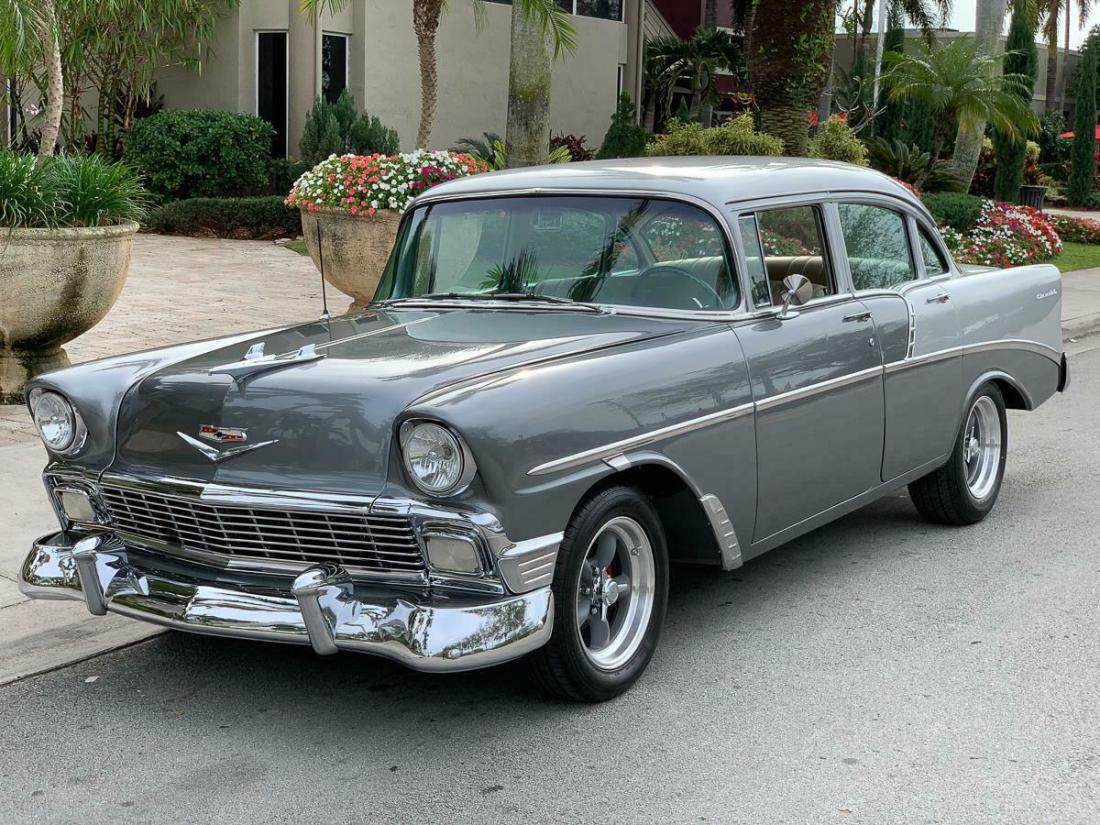 1956 Chevrolet 210 Belair Restomod! similar to 1955 1957 impala buick 1956 Chevrolet Belair 210 Trim Restomod! AC PB PS SEE VIDEO!