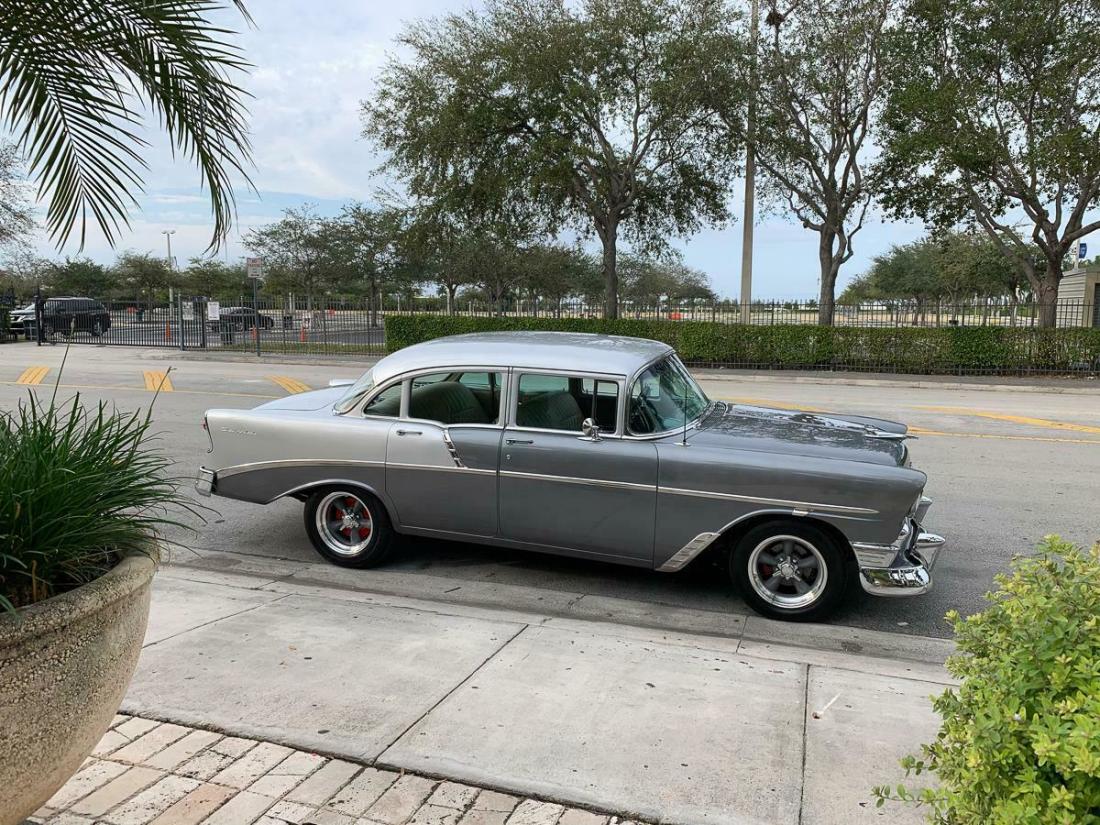 1956 Chevrolet Belair 210 Trim Restomod! AC PB PS SEE VIDEO! - photo 11