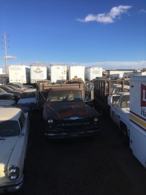 1956 Chevrolet 4100 14000 GVW Dump Truck 1956 Chevrolet 4100 Series Dump Truck Standard
