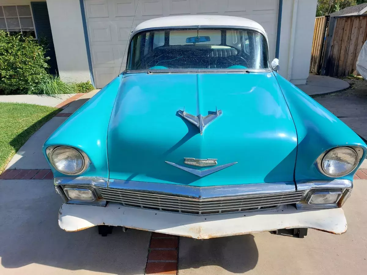 1956 Chevrolet Beauville Wagon – LA-Built Rarity, 265ci V8, Don’t Miss Out! 1956 Chevrolet 2100 Beauville Trim Package