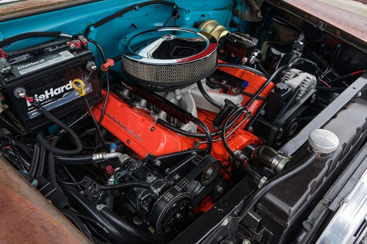 1956 Chevrolet Bel Air / 150 Fully Restored with LS and Patina - photo 12
