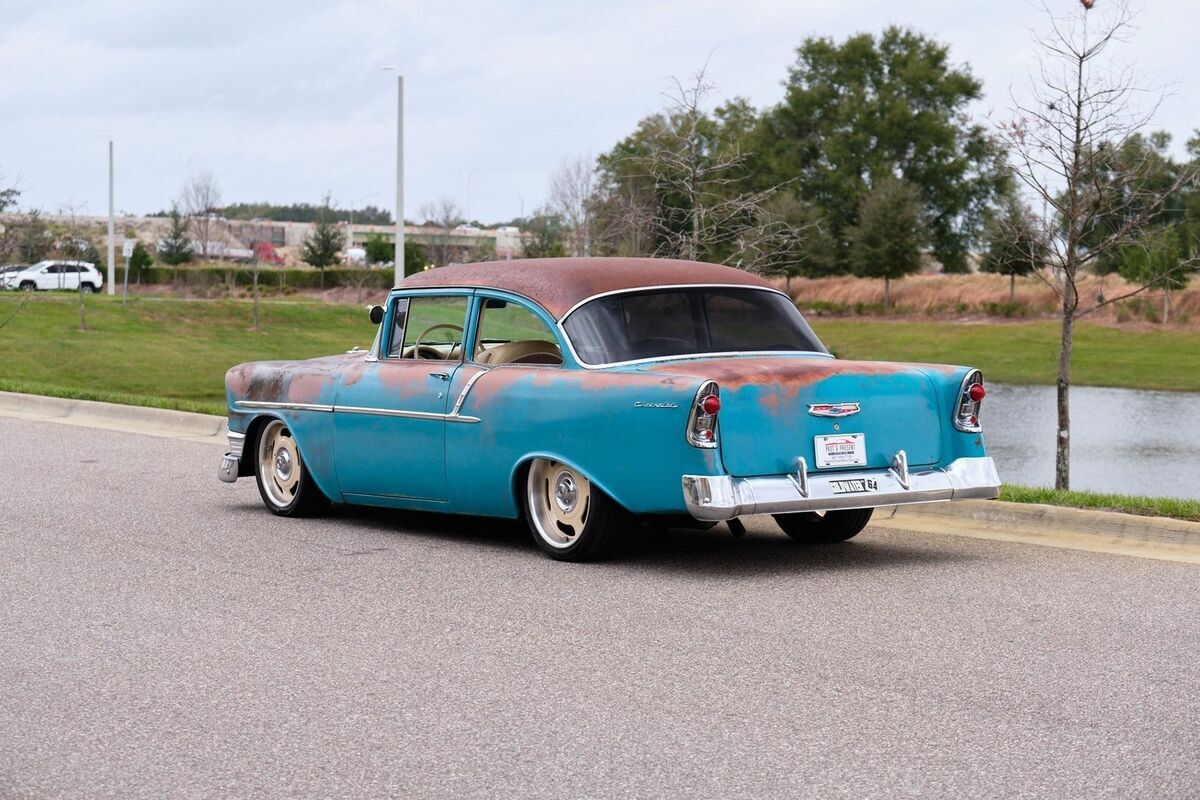 1956 Chevrolet Bel Air / 150 Fully Restored with LS and Patina - photo 4