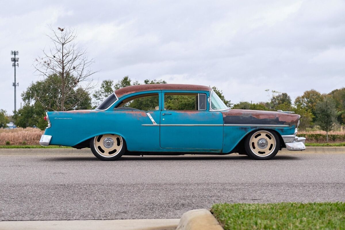 1956 Chevrolet Bel Air / 150 Fully Restored with LS and Patina - photo 7