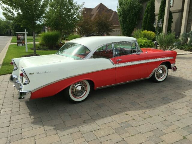 1956 Chevrolet Bel Air 2-Door Hardtop 265 cubic inch 225 Horse Dual Quads 1956 Chevrolet Bel Air/150/210 2-Door Hardtop Coupe