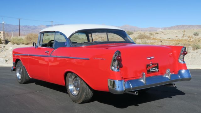 1956 Chevrolet Bel Air/150/210 265 4 SPEED! 84,775 MILES! VIPER RED! DISC! CLEAN! - photo 10