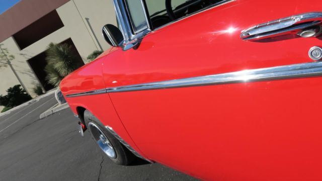 1956 Chevrolet Bel Air/150/210 265 4 SPEED! 84,775 MILES! VIPER RED! DISC! CLEAN! - photo 12