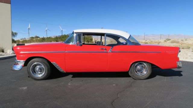 1956 Chevrolet Bel Air/150/210 265 4 SPEED! 84,775 MILES! VIPER RED! DISC! CLEAN! - photo 5