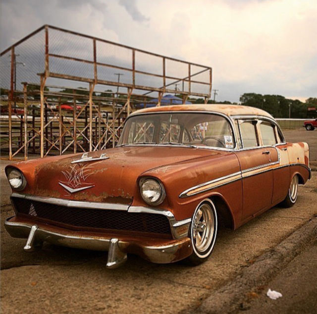 1956 Chevrolet Bel Air 4 door patina car 1956 Chevrolet Bel Air/150/210