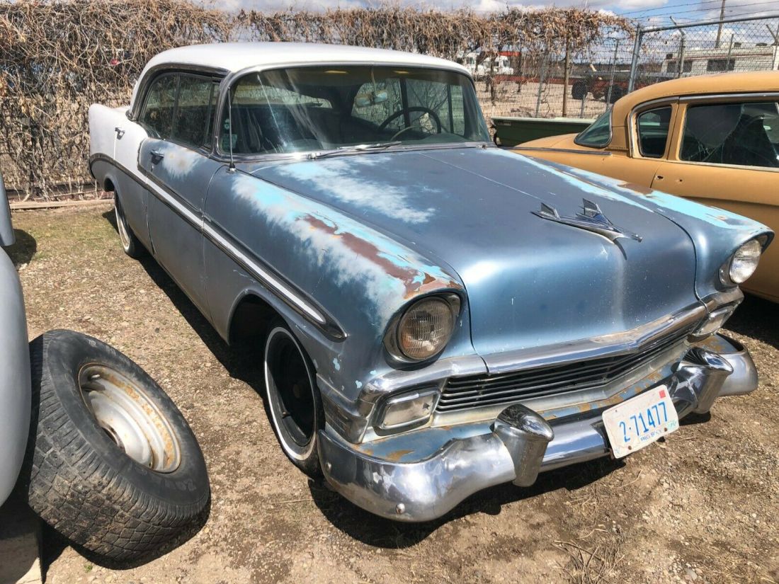 1956 Chevrolet Bel Air 4DR Hardtop Hotrod Ratrod Restoration Custom 1956 Chevrolet Bel Air/150/210