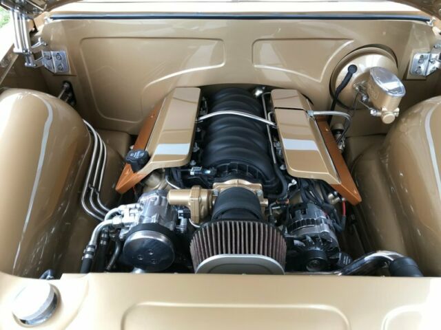 1956 Chevrolet Bel Air/150/210 56 Show car LS Custom Frame AC Leather air ride - photo 10