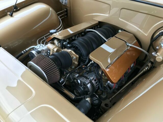 1956 Chevrolet Bel Air/150/210 56 Show car LS Custom Frame AC Leather air ride - photo 9