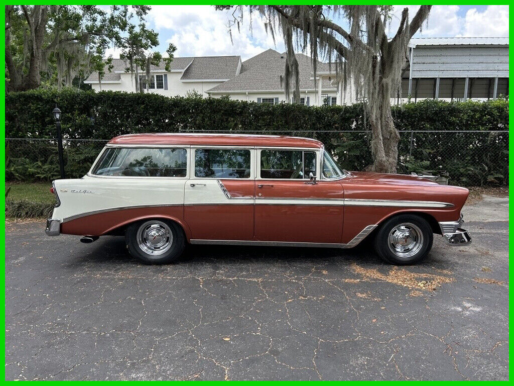 1956 Chevrolet Bel Air/150/210 9 Passenger Beauvile Wagon (Tri-Five Restored) - photo 12