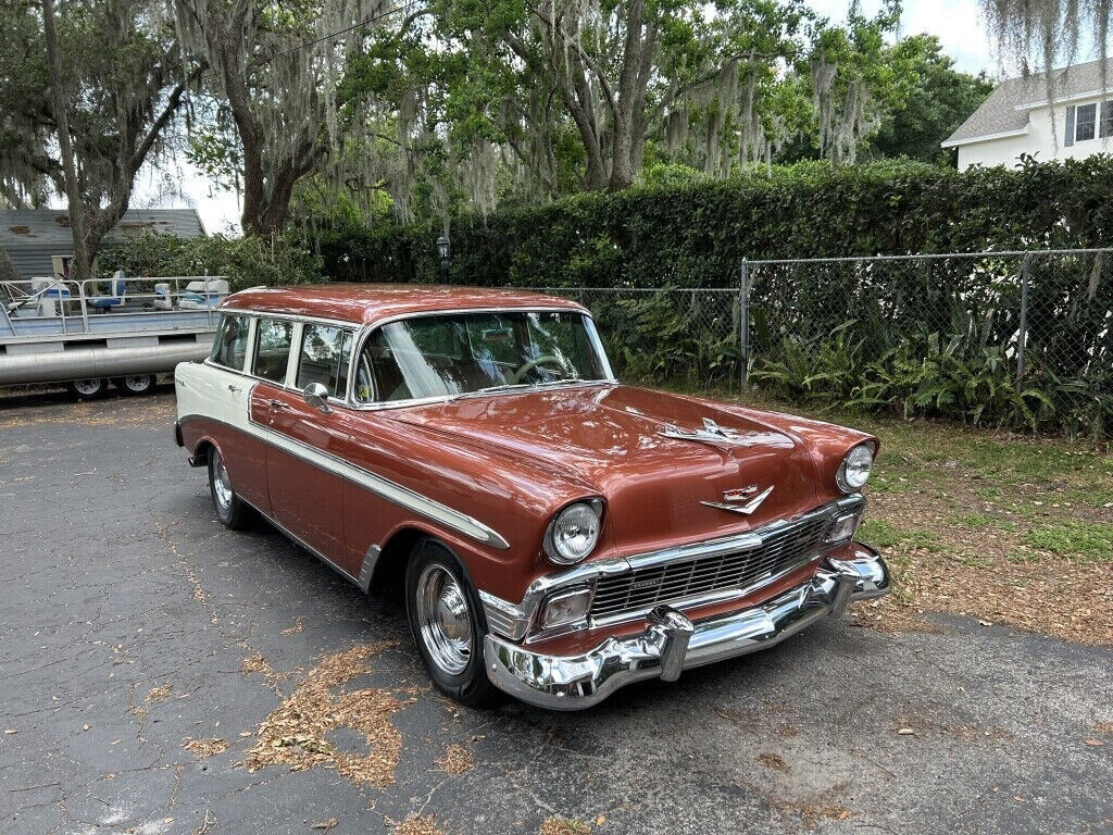 1956 Chevrolet Bel Air/150/210 9 Passenger Beauvile Wagon (Tri-Five Restored) - photo 3