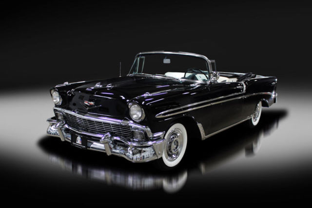 1956 Chevrolet Bel Air Convertible. Beautiful. Dual 4s. From MS CLASSIC CARS. 1956 Chevrolet Bel Air/150/210 Convertible