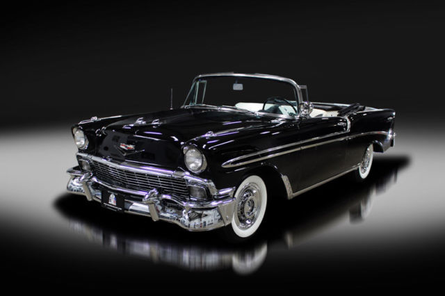 1956 Chevrolet Bel Air Convertible. Beautiful. Dual Quads. Rare Options. 1956 Chevrolet Bel Air/150/210