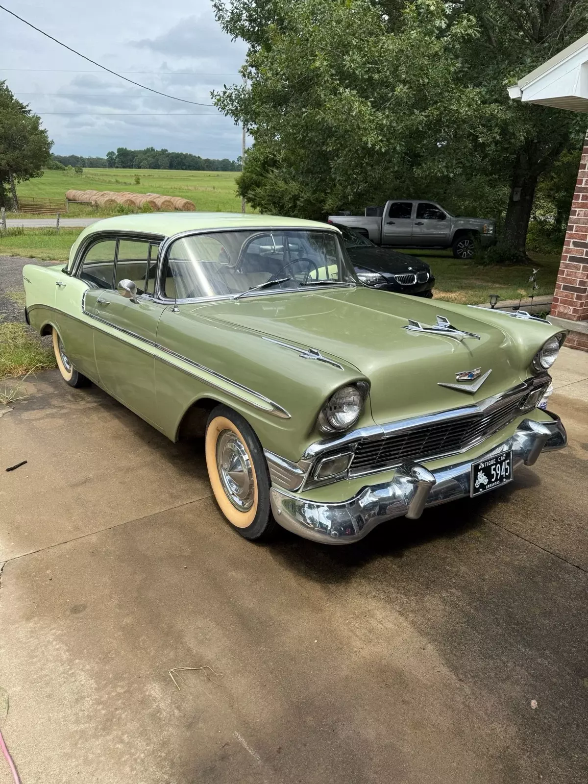 1956 Chevrolet Bel Air Coupe Green green 1956 Chevrolet Bel Air green