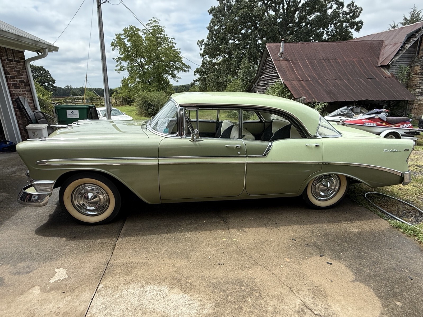 1956 Chevrolet Bel Air green - photo 4